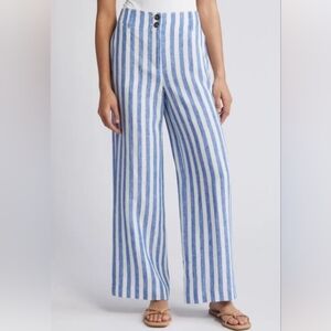 Boden Westbourne linen pants 10R